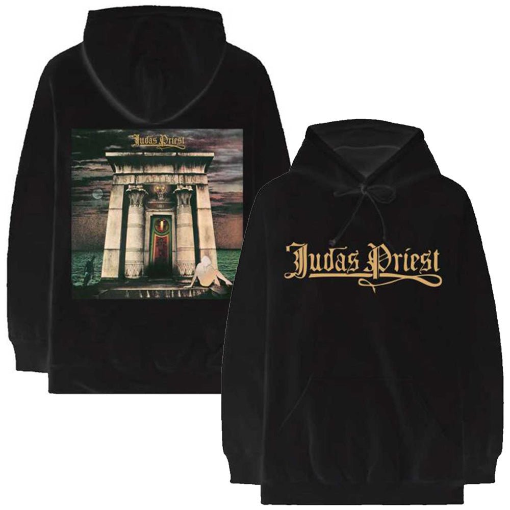 JUDAS PRIEST ジューダスプリースト - Sin After Sin Logo & Album Cover / バックプリントあり / パーカー・スウェット / メンズ - PGS